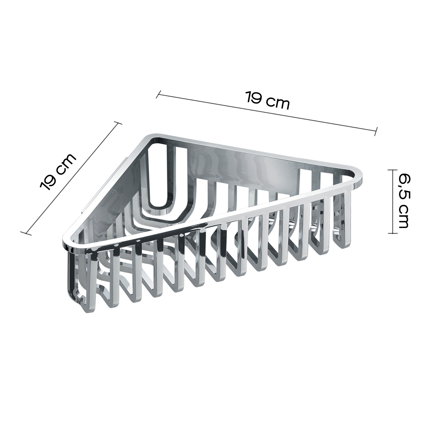 gedy-tiberio-tag-re-douche-d-angle-chrome image 2