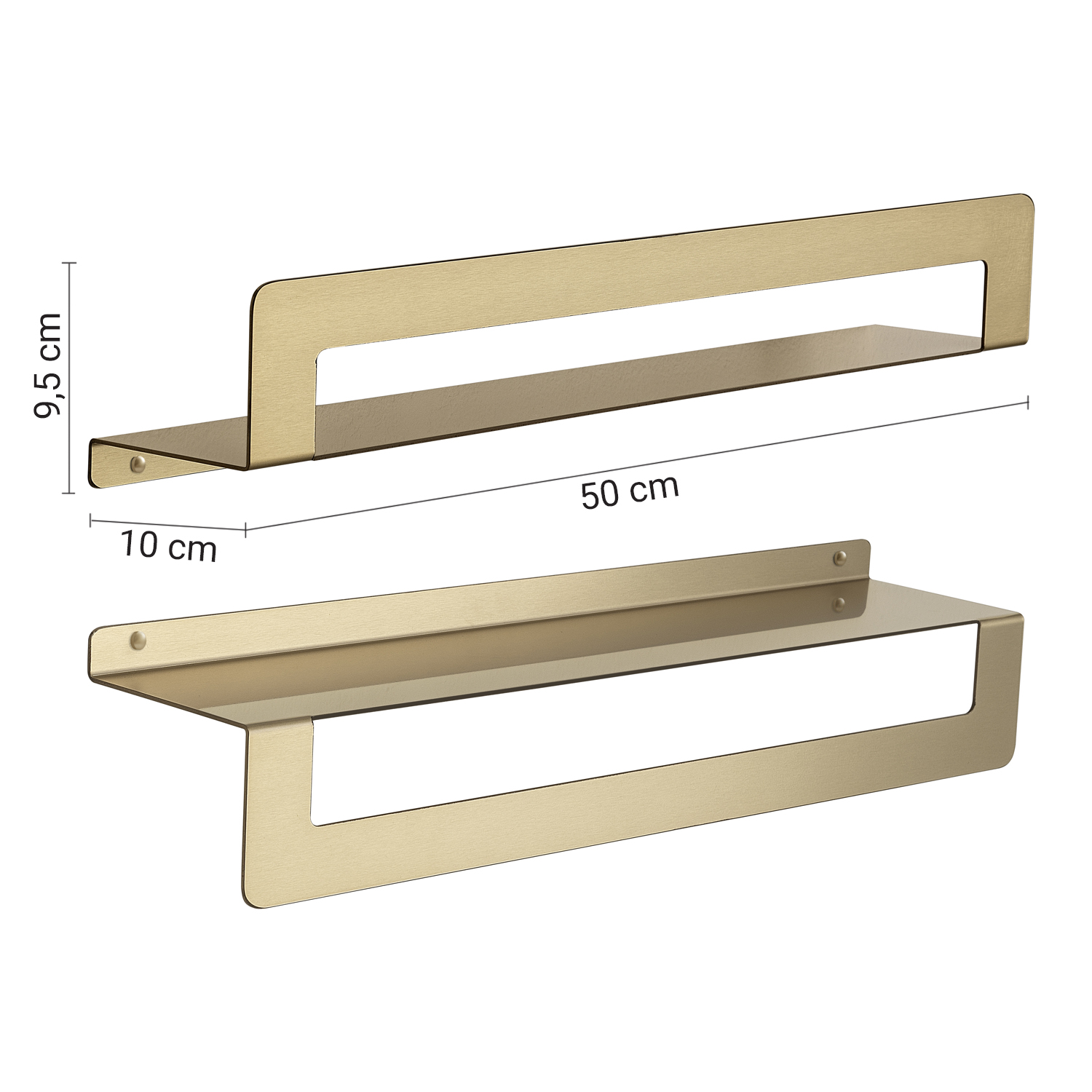 gedy-cleo-tag-re-de-douche-or-mat-porte-serviettes image 2