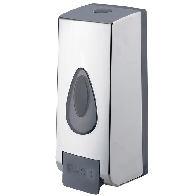 bisk-m1-distributeur-de-savon-chrome-600-ml image 1