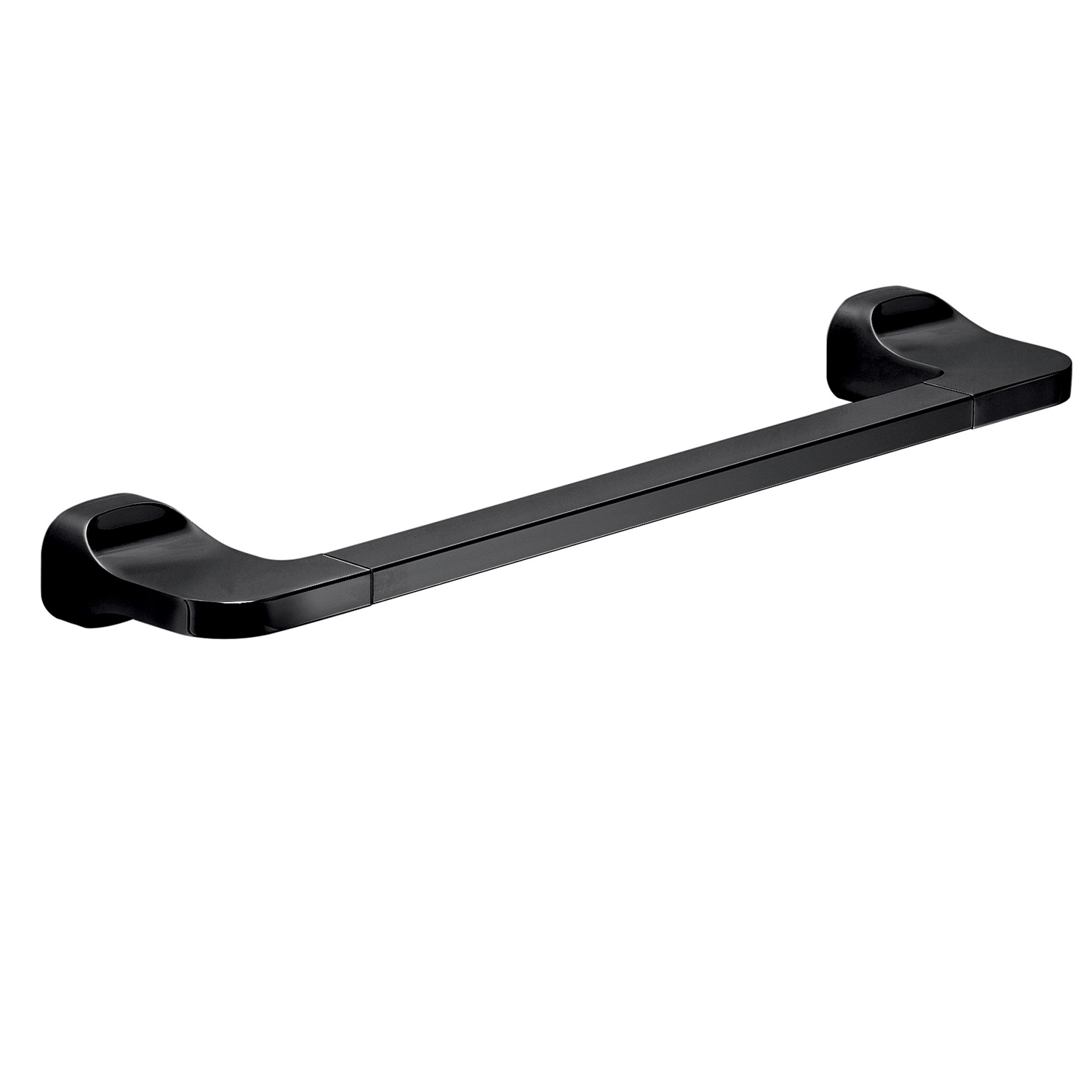 gedy-stelvio-porte-serviette-35-cm-noir-mat image 1