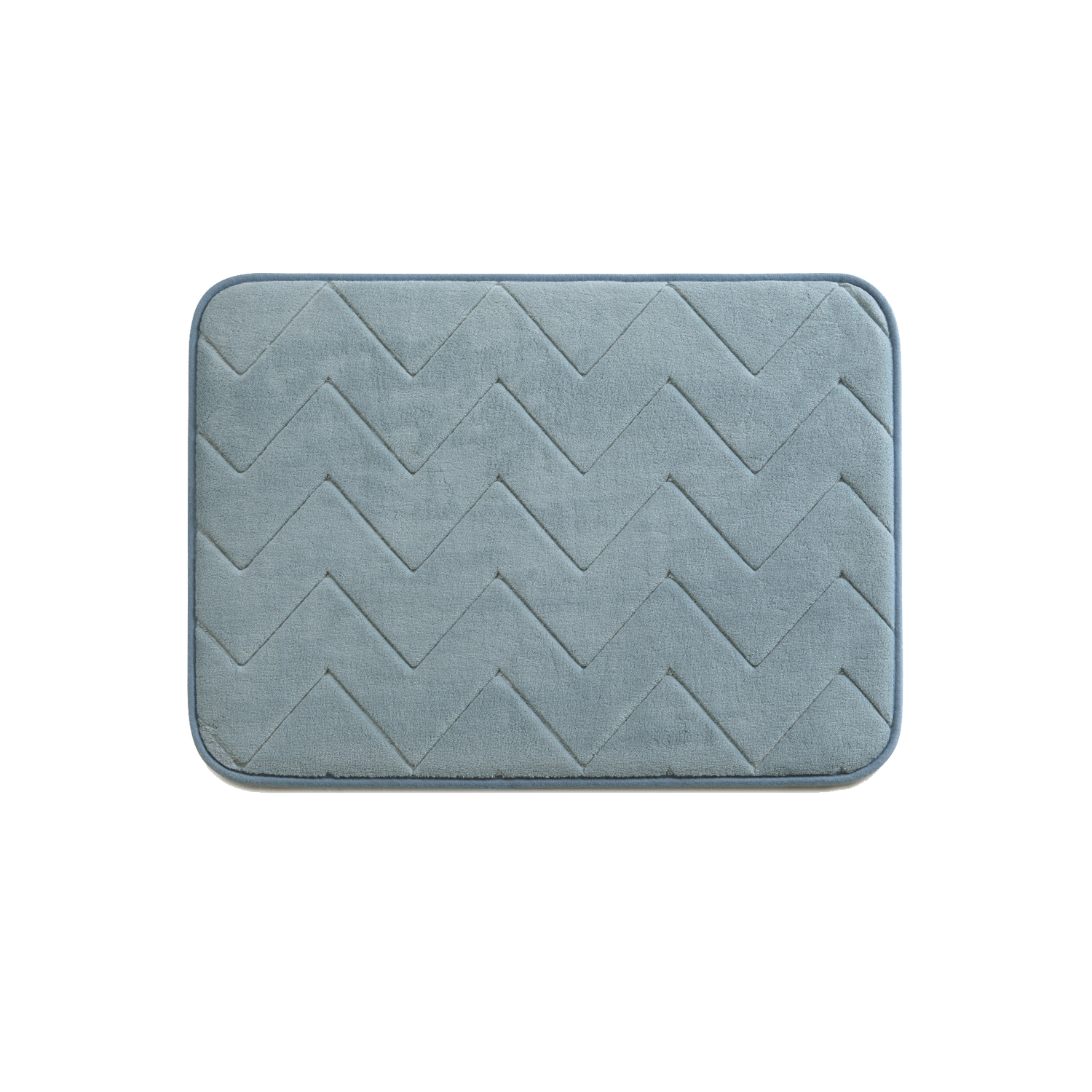 gedy-tapis-de-bain-m-moire-de-forme-gris-40x60 image 1