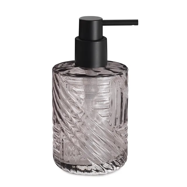 gedy-corinne-distributeur-de-savon-fum-transparent-poser image 1