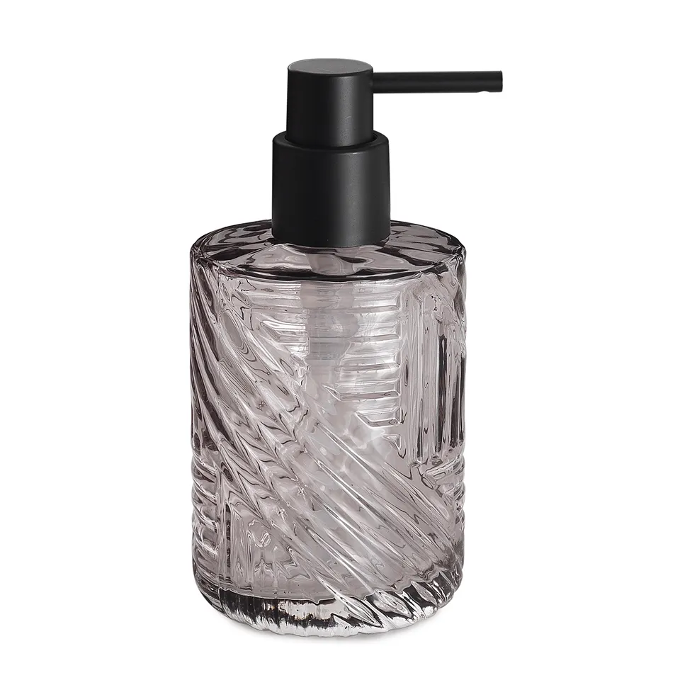 gedy-corinne-distributeur-de-savon-fum-transparent-poser image 1