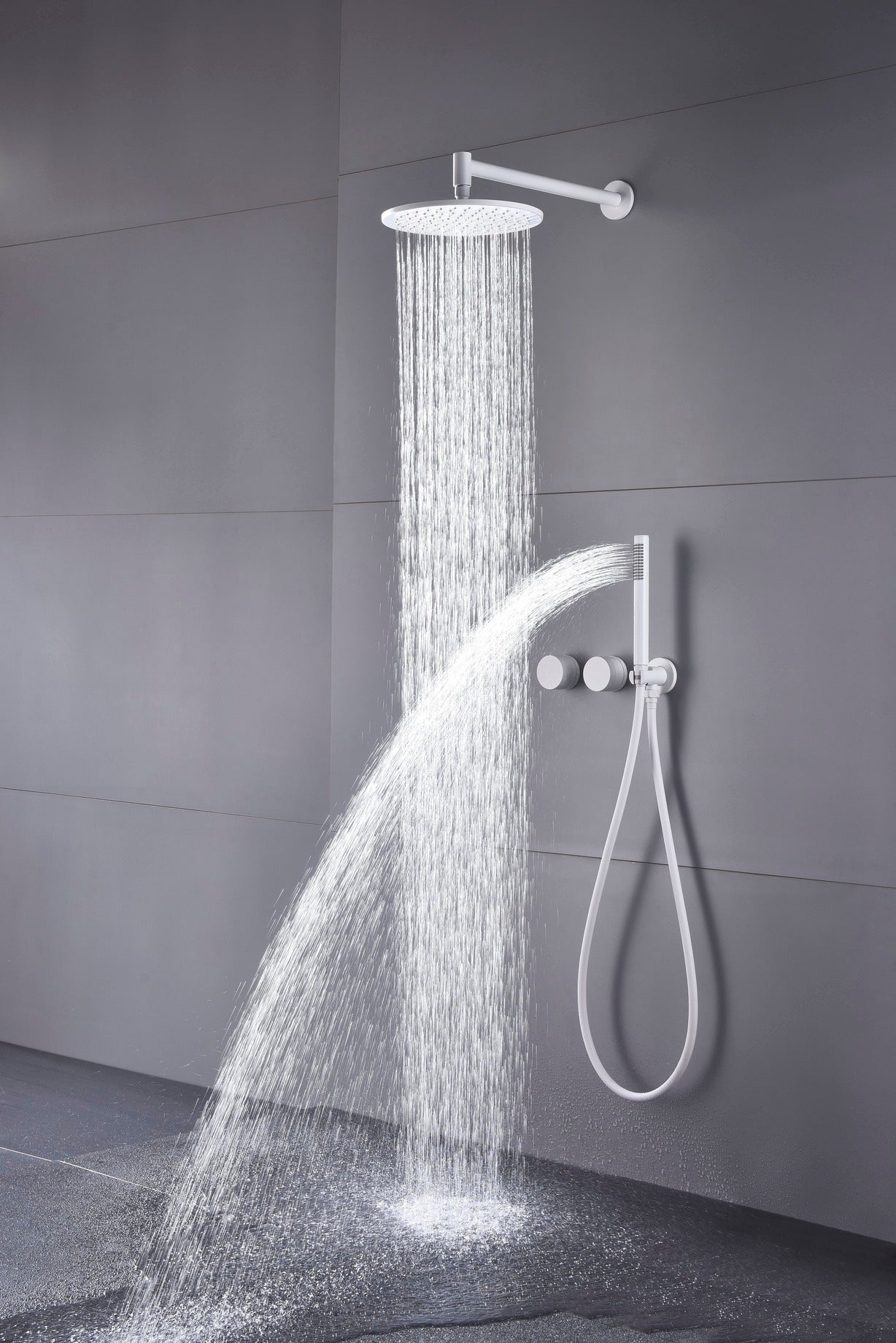 hudor-argolide-sc74-douche-encastr-e-blanc-mat image 2