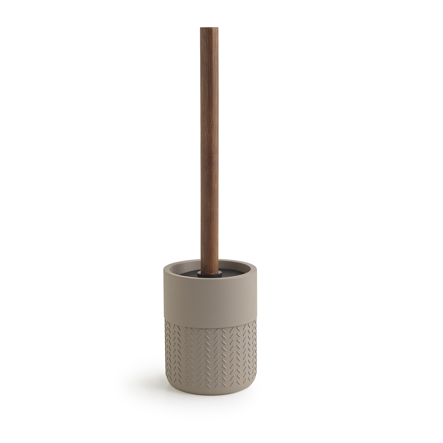 gedy-thea-porte-brosse-wc-gris-naturel image 1