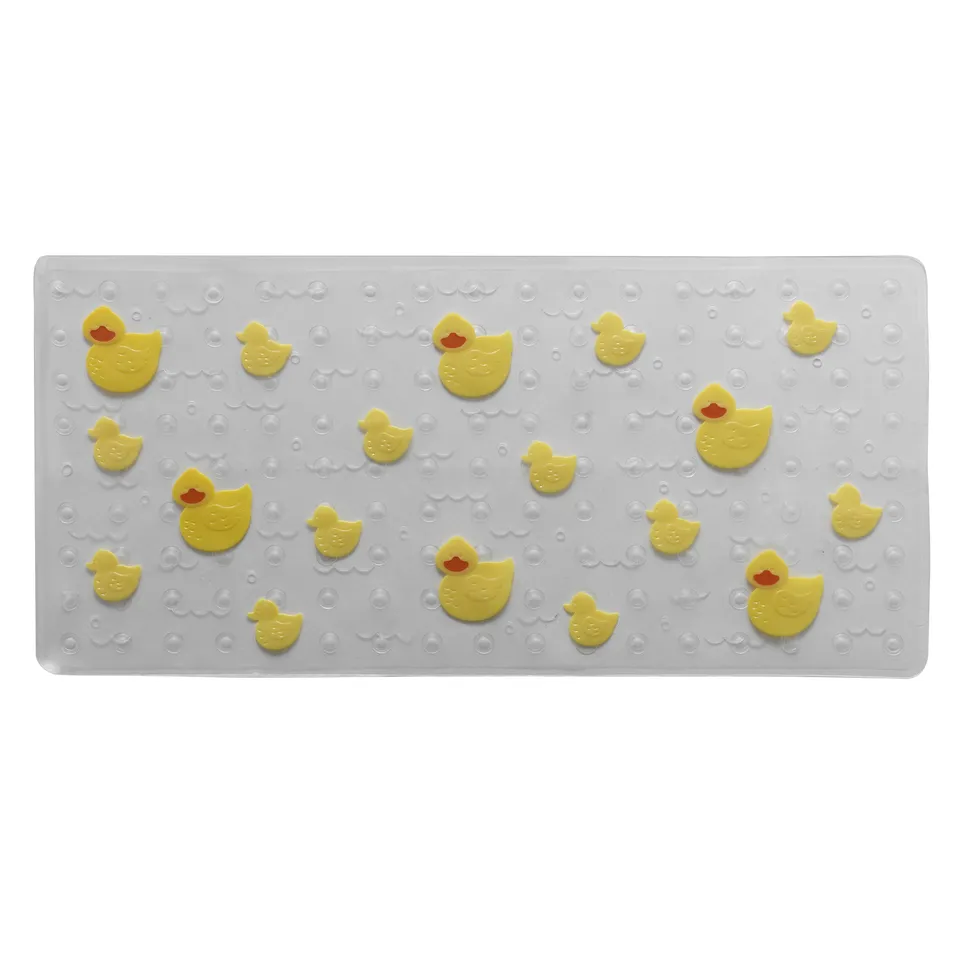 gedy-duck-tapis-baignoire-37x77-cm-transparent image 1