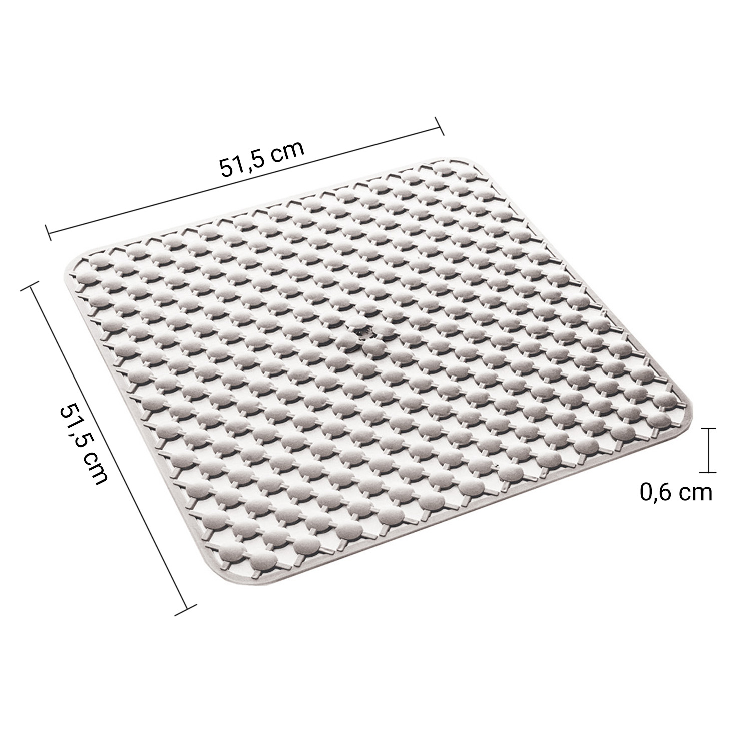 gedy-geo-tapis-de-douche-antid-rapant-53x53-cm-blanc image 2