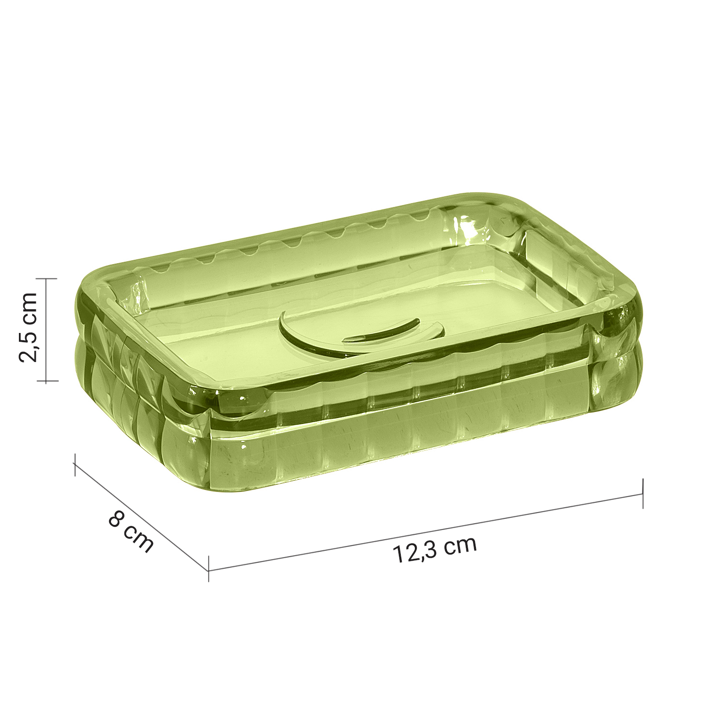 gedy-glady-porte-savon-vert-acide image 2