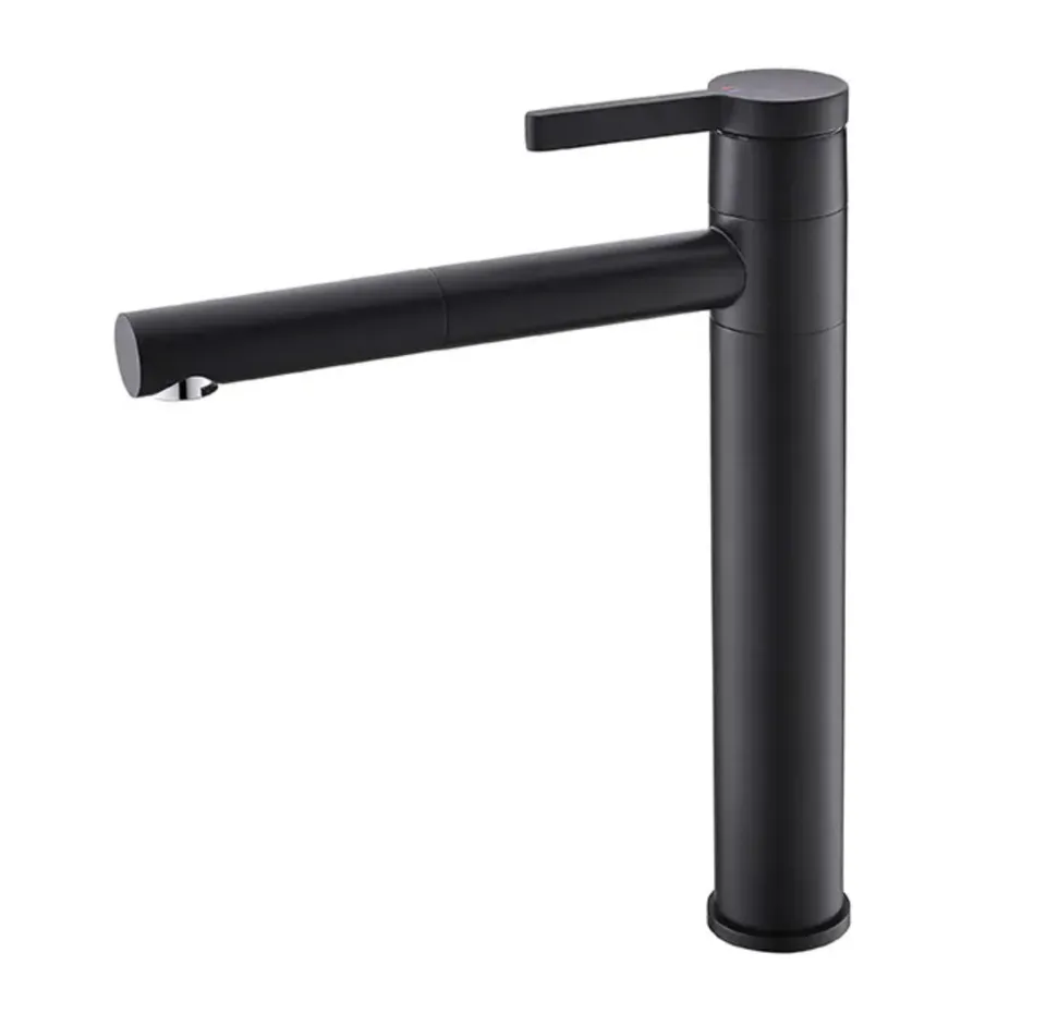 hudor-c-phise-003-robinet-lavabo-noir-mat-sur-lev image 1