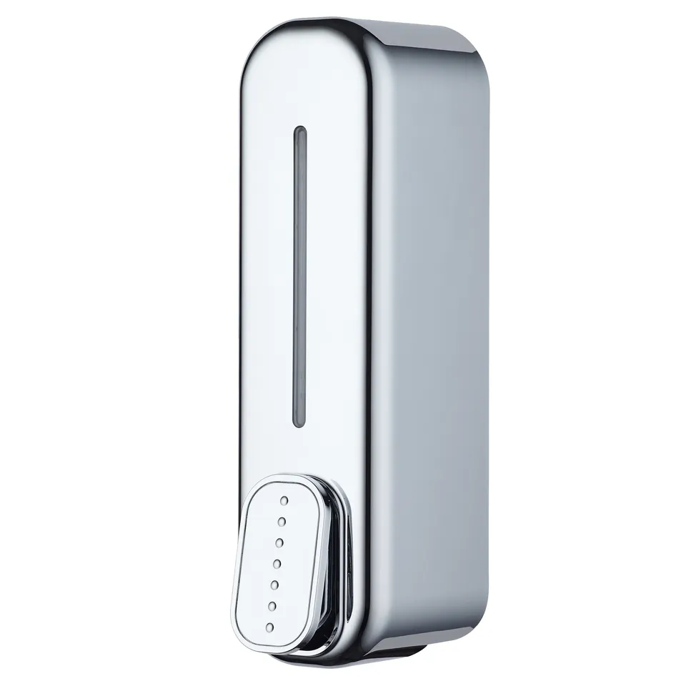 bisk-g3-distributeur-de-savon-blanc-350ml-mural image 1