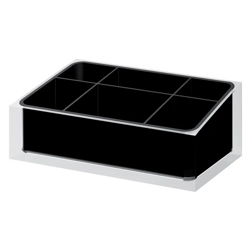 gedy-rainbow-organisateur-salle-de-bain-noir image 1