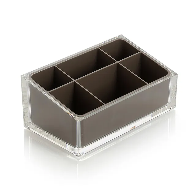 gedy-rainbow-organisateur-salle-de-bain-gris-tourterelle image 1