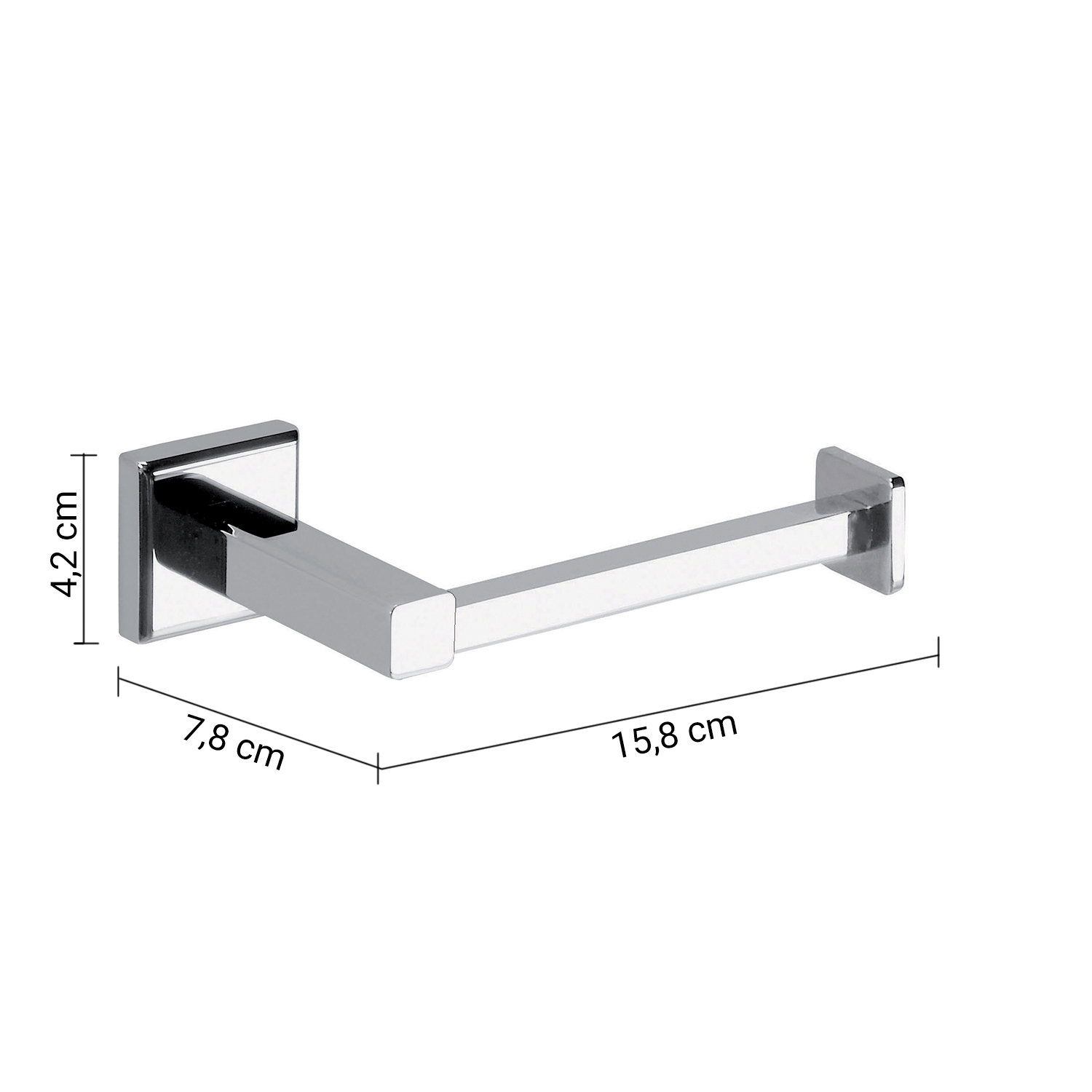 gedy-colorado-porte-rouleau-chrome image 2