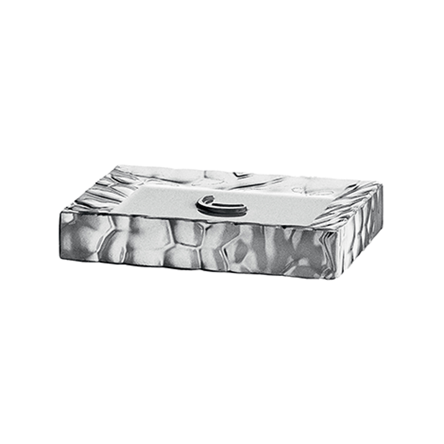 gedy-new-martina-porte-savon-argent-poser image 1