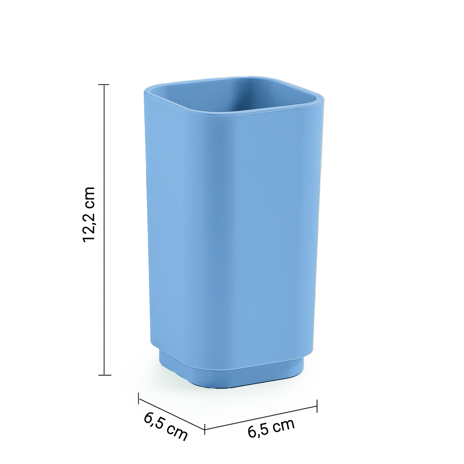 gedy-seventy-porte-brosse-dents-bleu-ciel-mat image 2