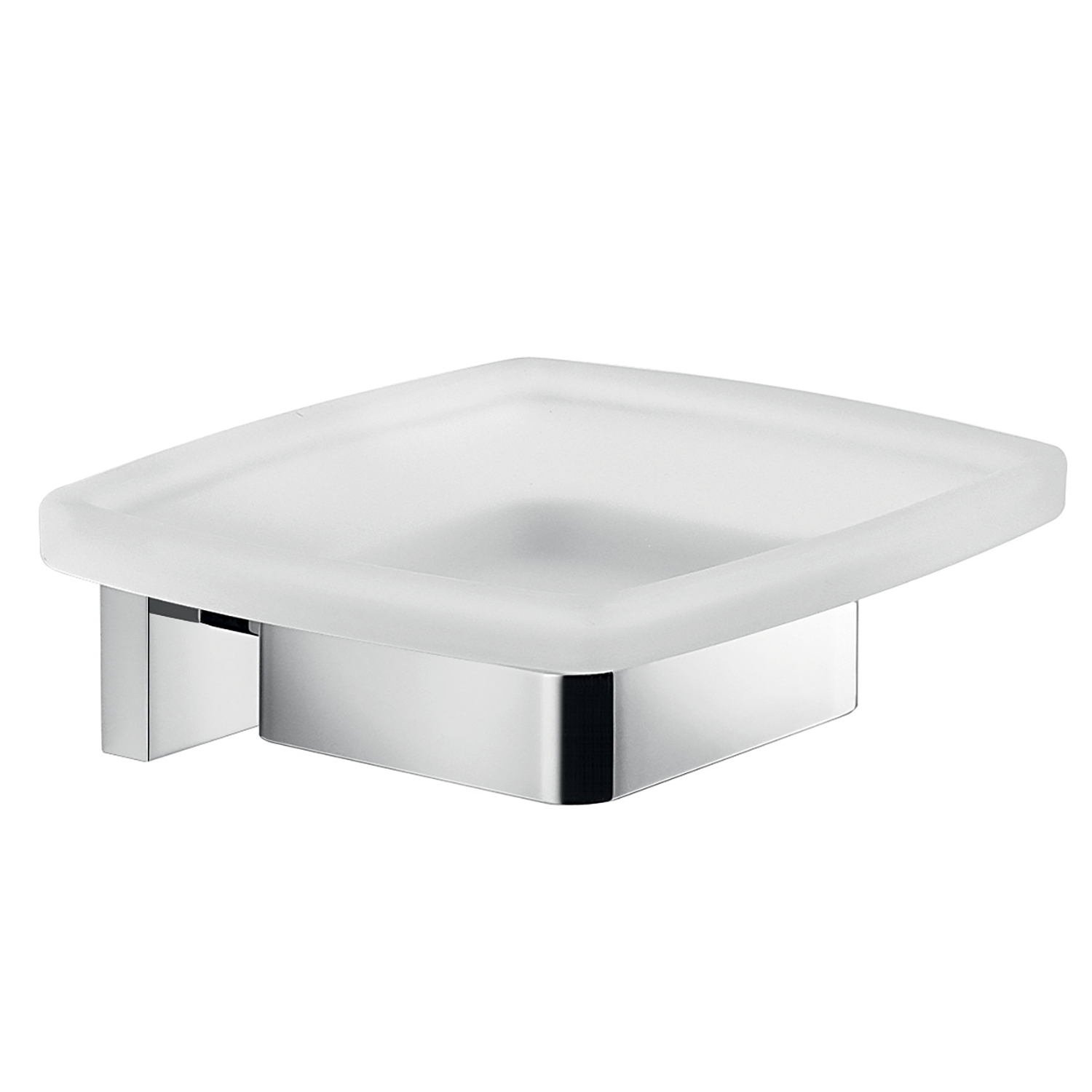 gedy-elba-porte-savon-mural-chrome-fixer image 1