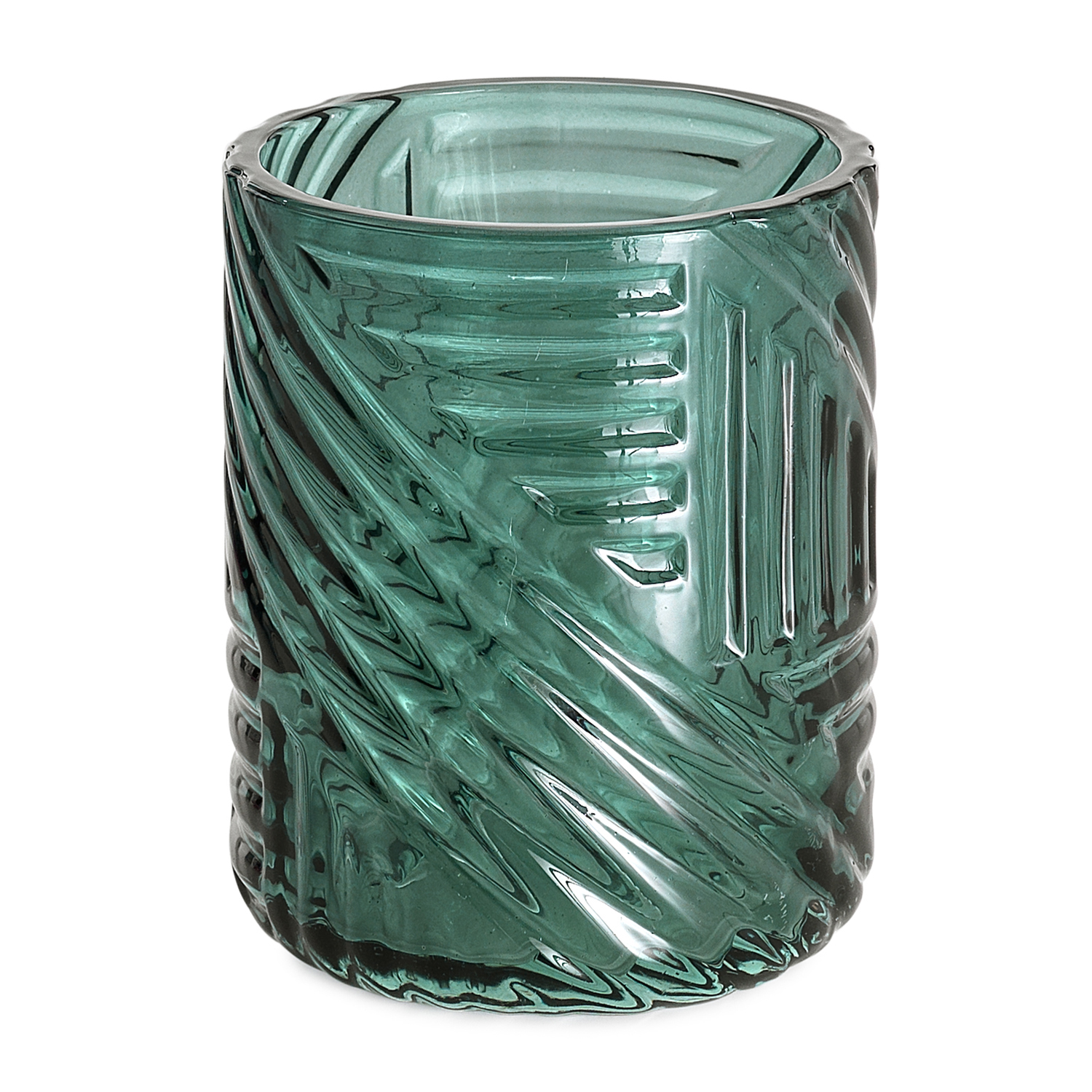 gedy-corinne-gobelet-porte-brosse-vert-r-sine image 1