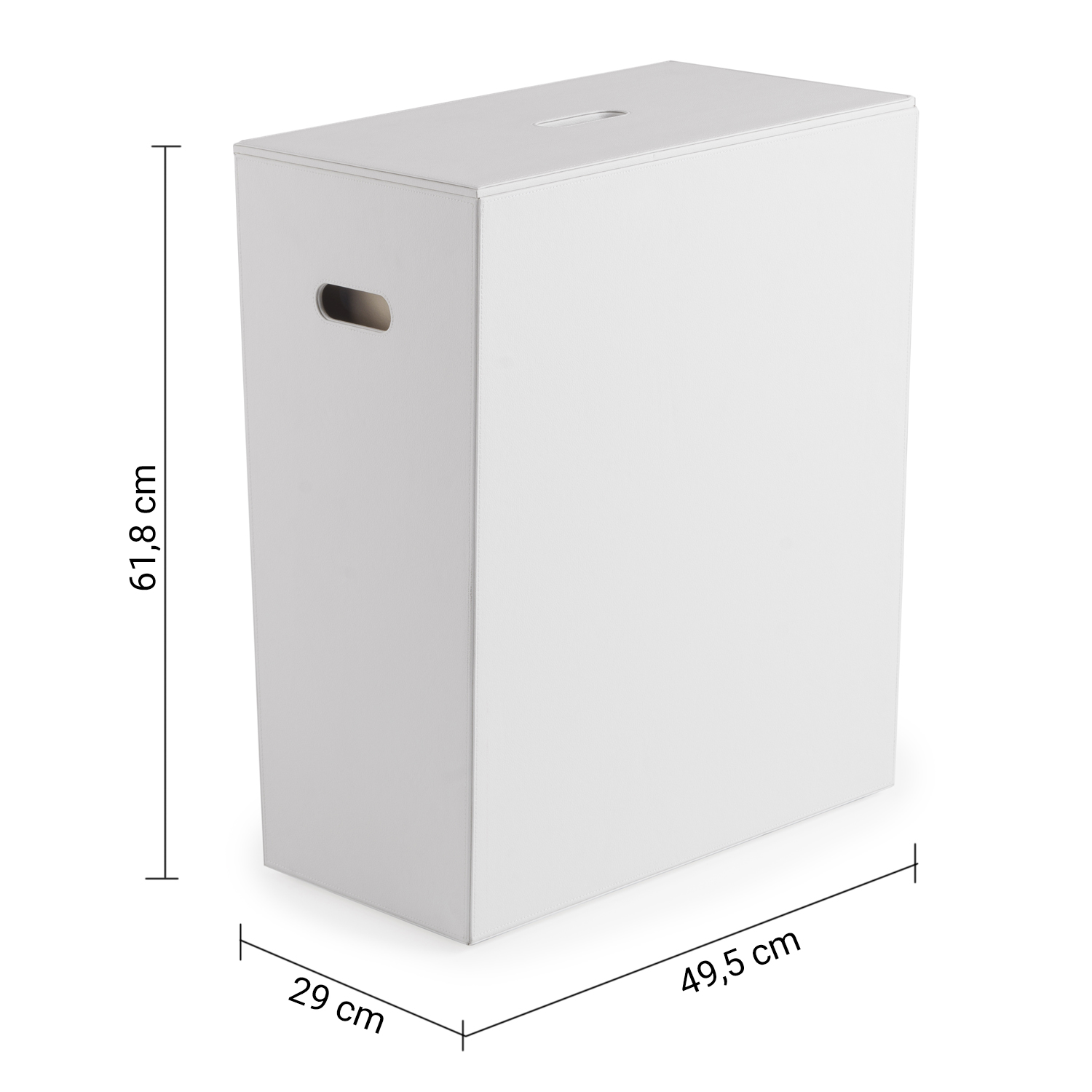 gedy-luxury-panier-linge-82-l-blanc image 2