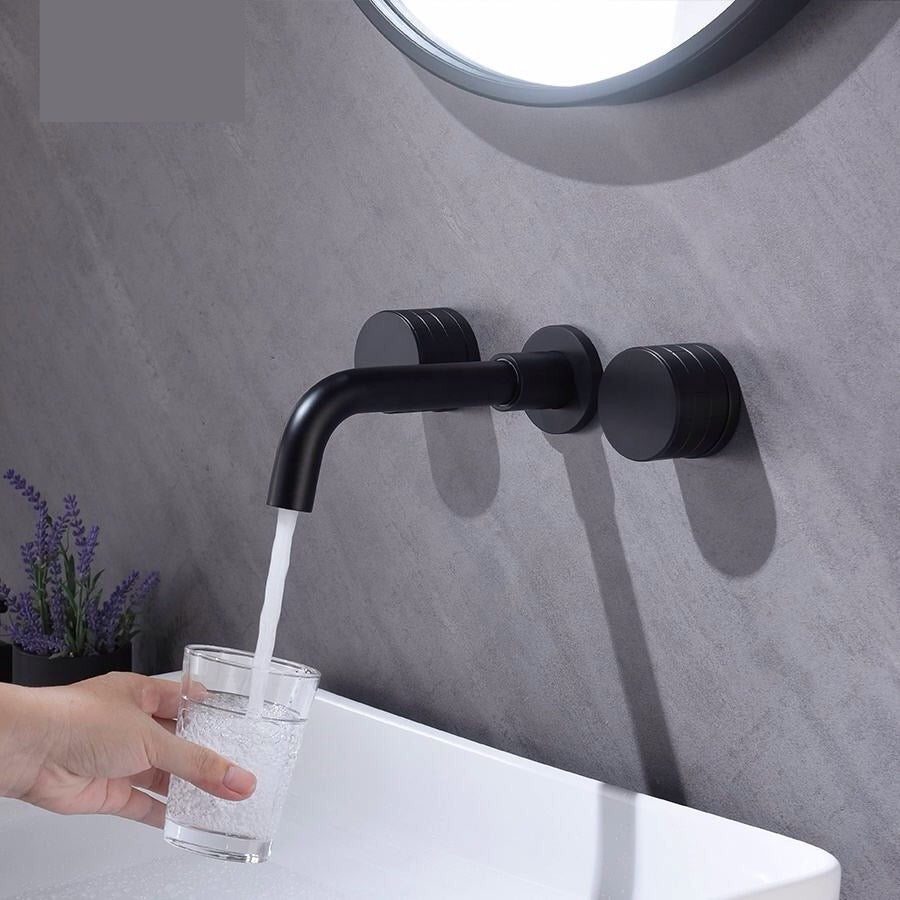 hudor-c-phise-052-robinet-lavabo-mural-noir-mat image 6
