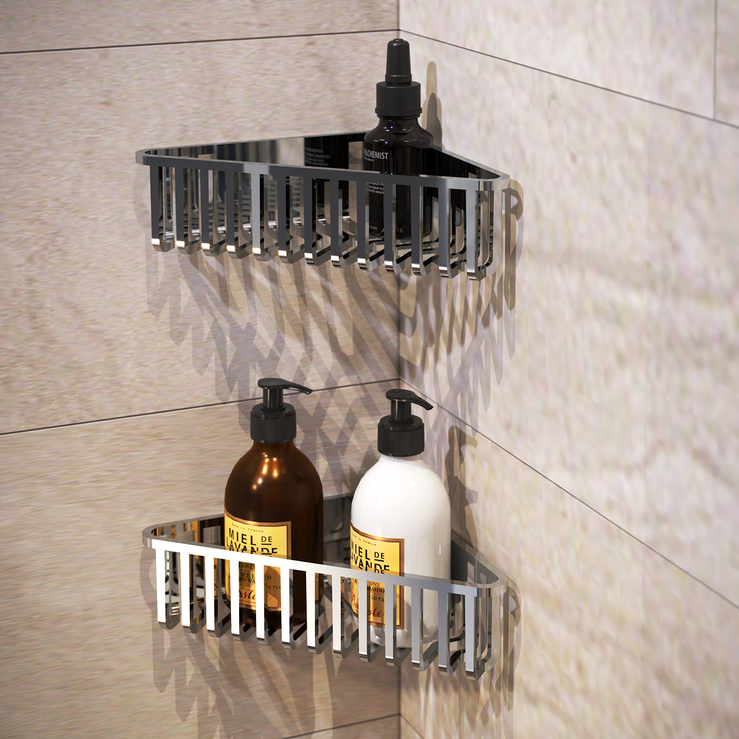 gedy-tiberio-tag-re-douche-d-angle-chrome image 3