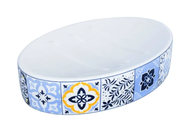 bisk-orient-porte-savon-c-ramique-blanc-poser image 1