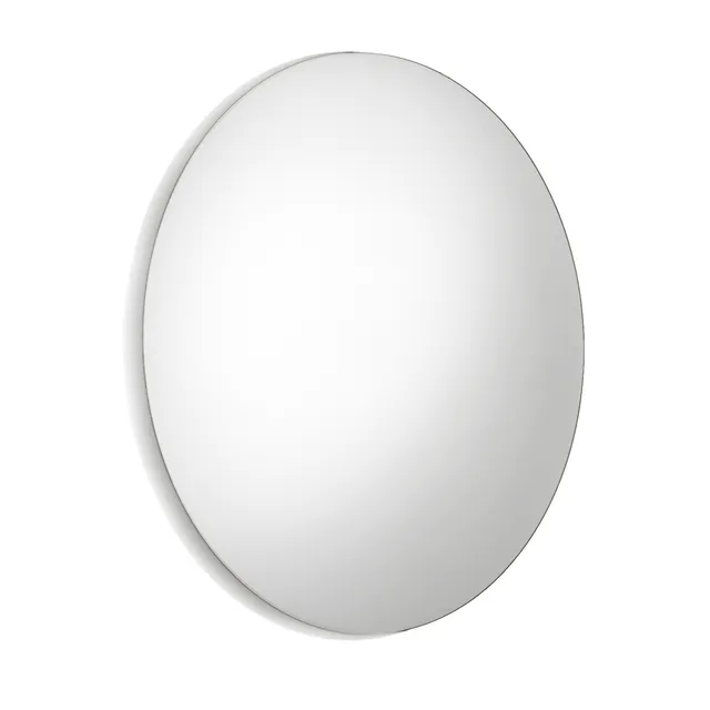gedy-george-miroir-rond-75-cm-bord-poli-transparent image 1