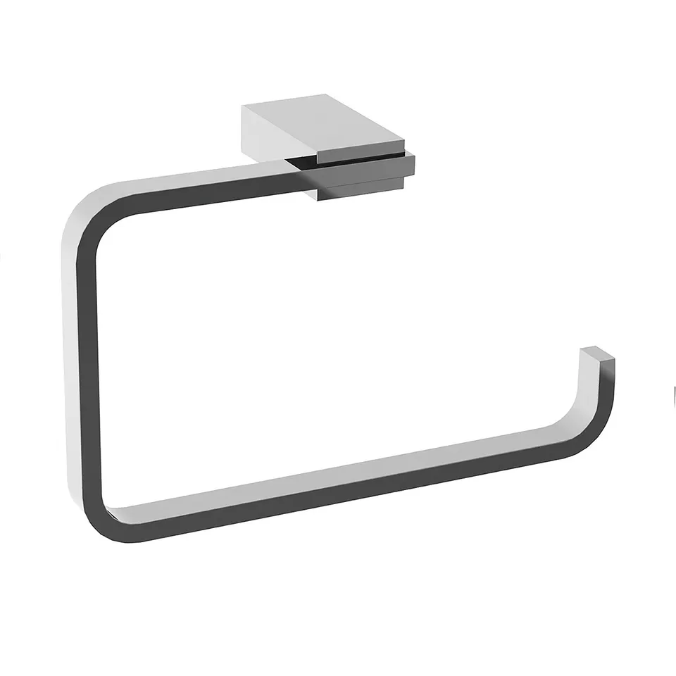 gedy-kansas-anneau-porte-serviette-chrome-mural image 1