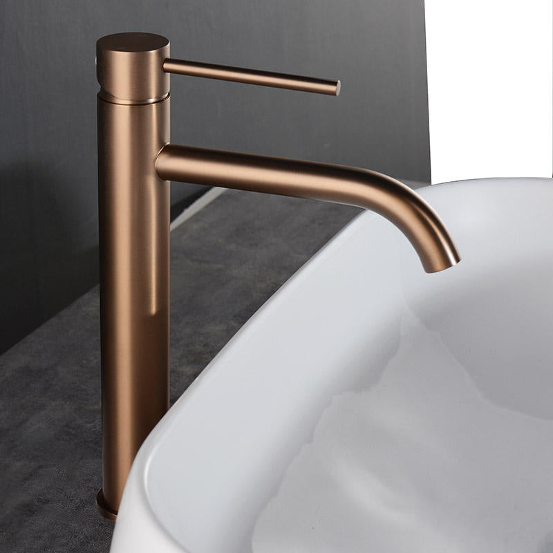 hudor-p-n-e-055-robinet-lavabo-rose-dor-haut image 2