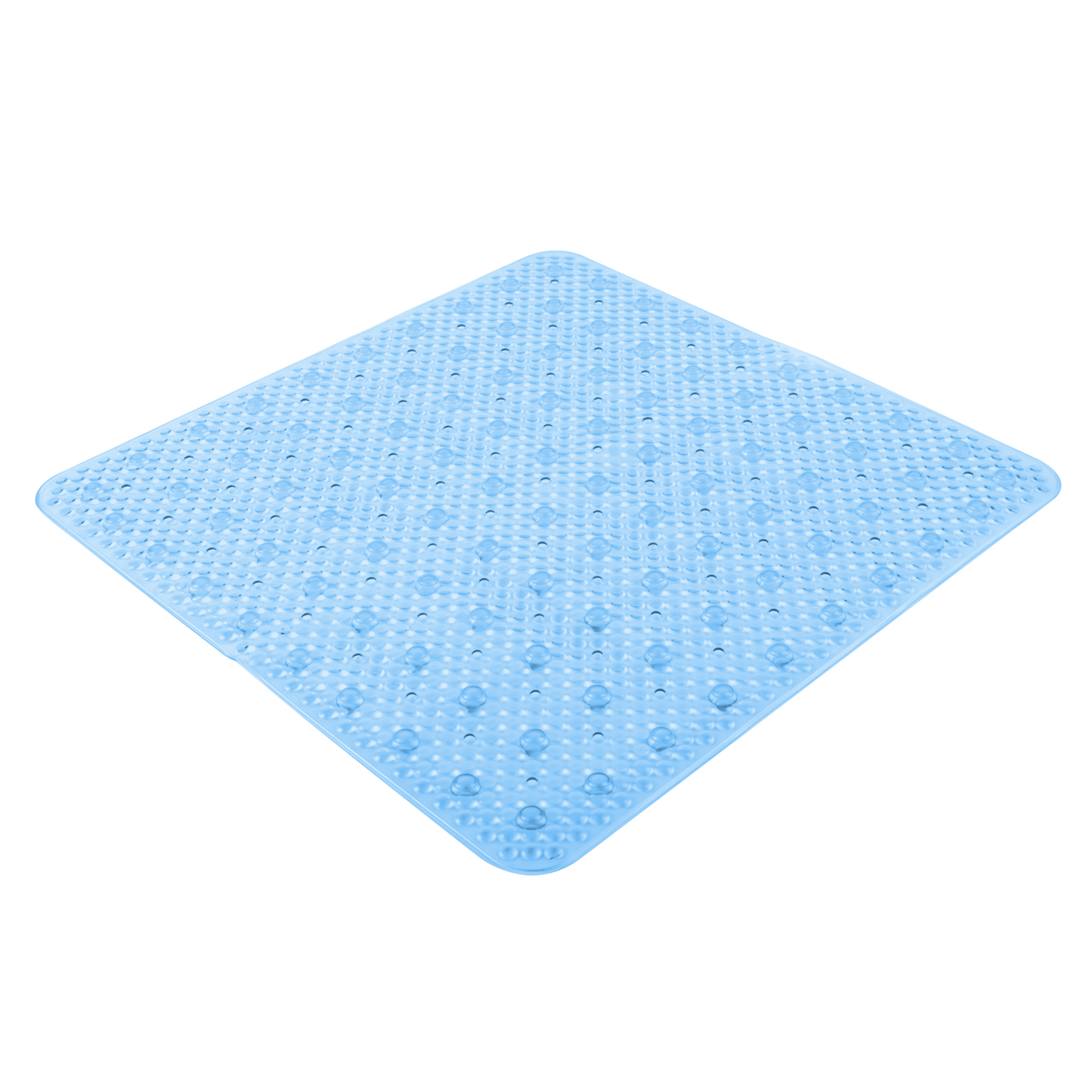 gedy-solid-tapis-de-douche-53x53-cm-bleu-ciel-transparent image 1