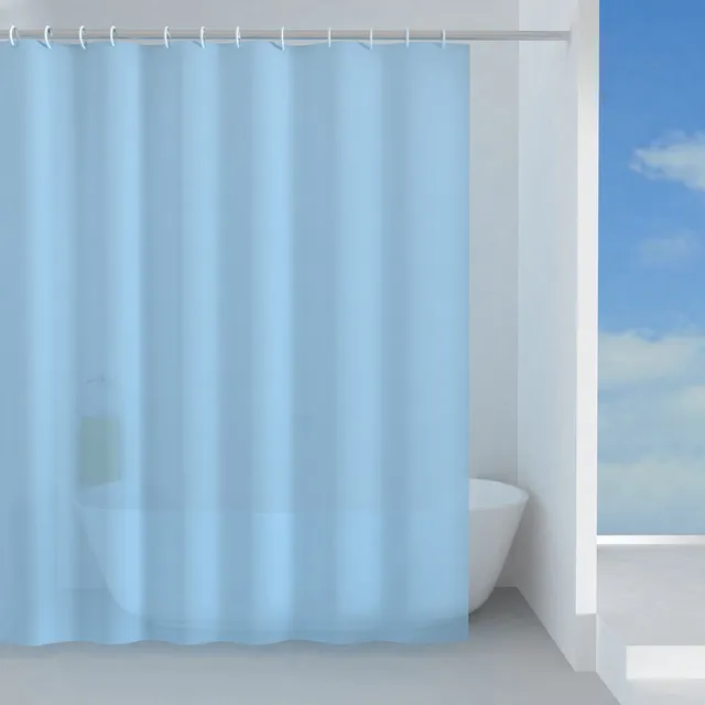 gedy-basic-rideau-de-douche-180x200-bleu-ciel image 1