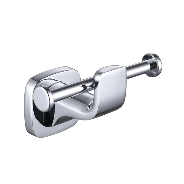 hudor-006-porte-peignoir-noir-mat-laiton-massif image 1