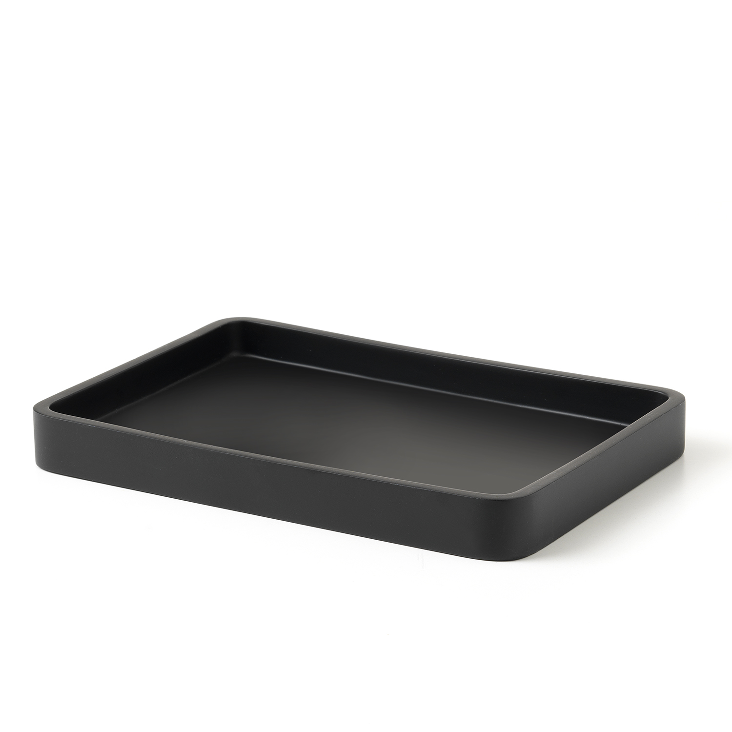 gedy-brenda-plateau-porte-objets-noir-mat-poser image 1