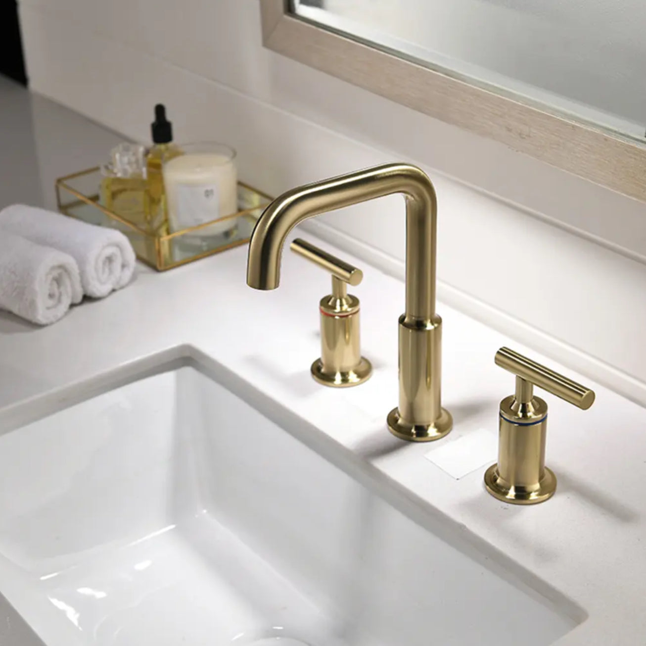 hudor-scamandre-robinet-lavabo-3-trous-dor-bross-2 image 4