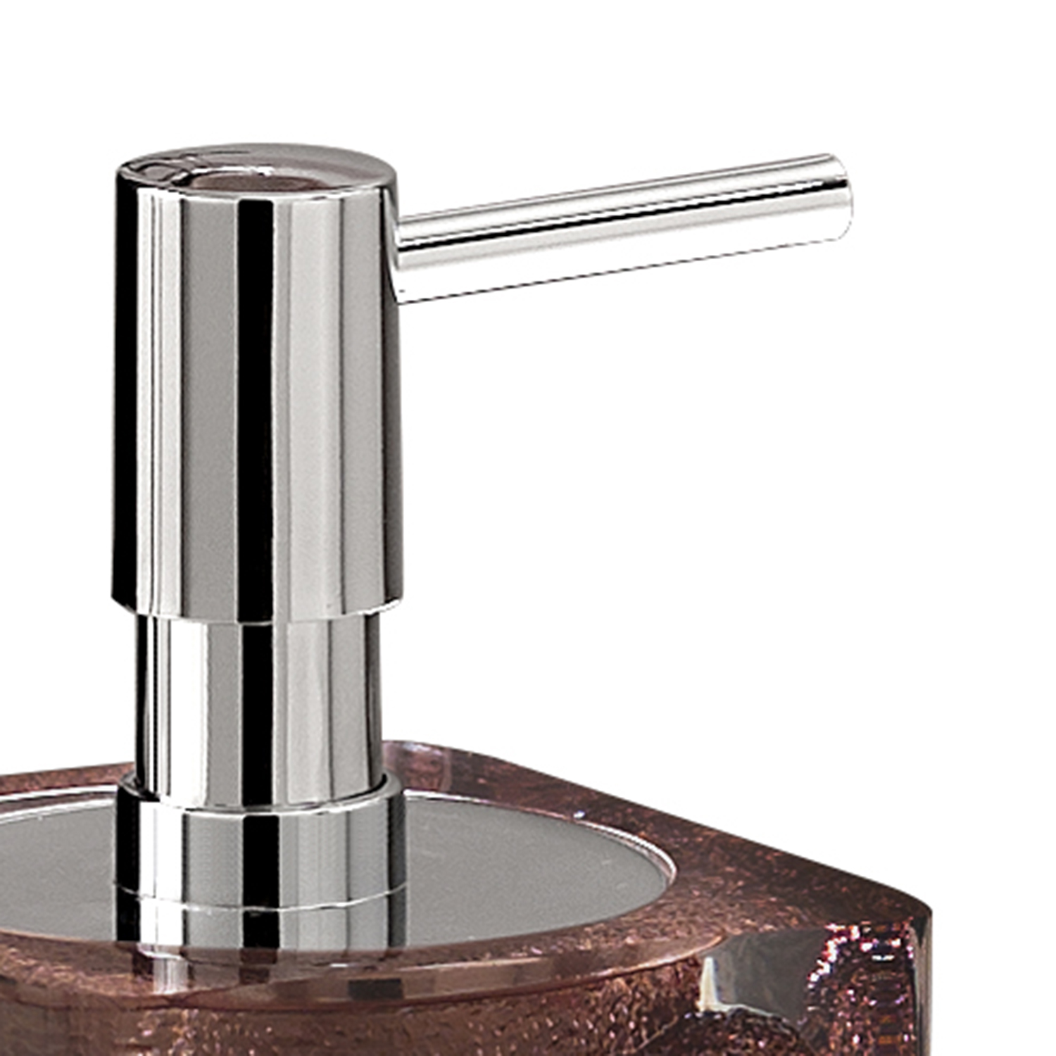 gedy-giulia-distributeur-de-savon-brun-poser image 6