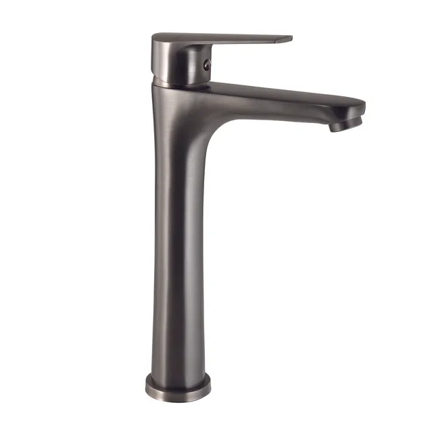 gedy-como-mitigeur-lavabo-haut-gun-metal-vasque image 1