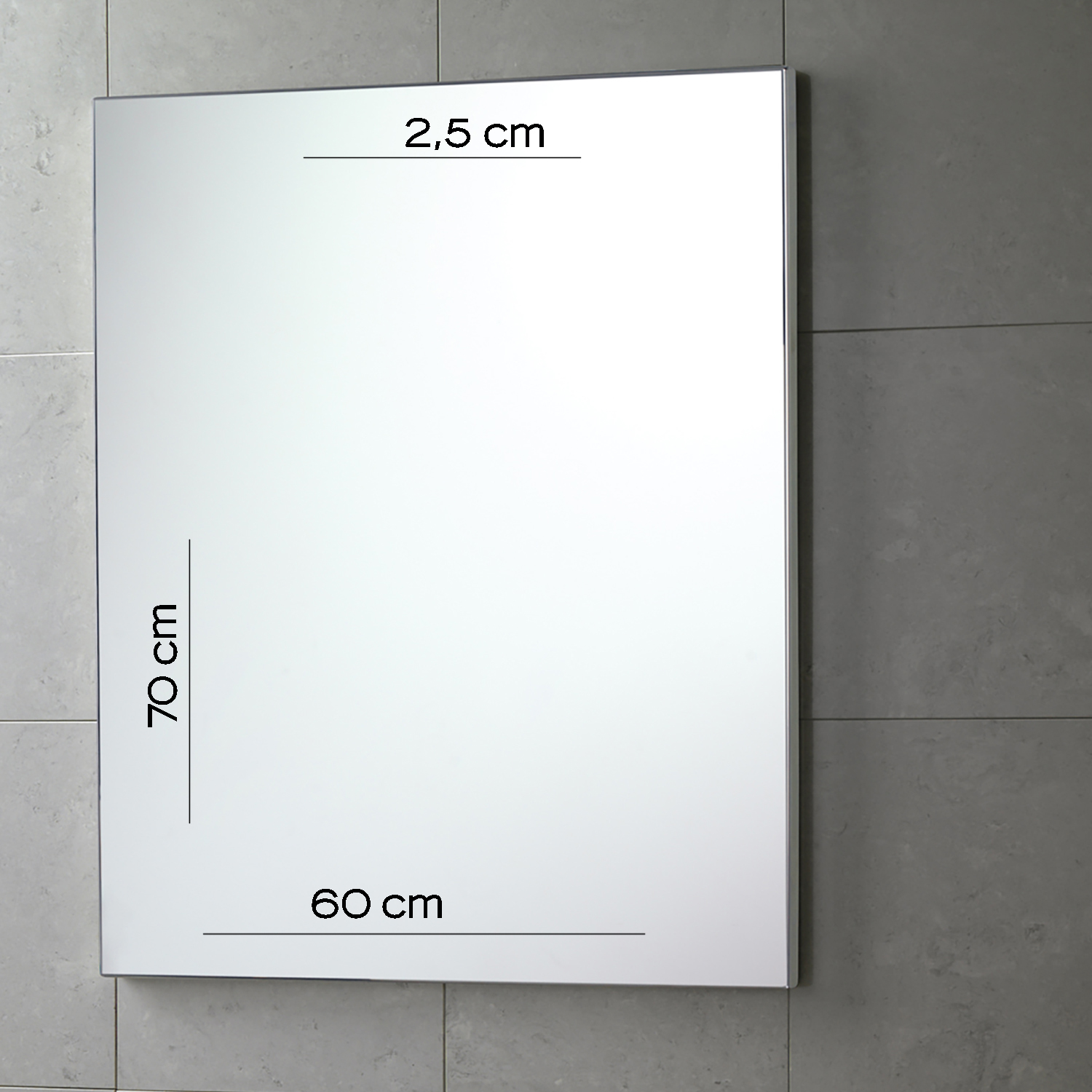 gedy-jackson-miroir-60x70-infrangible image 2